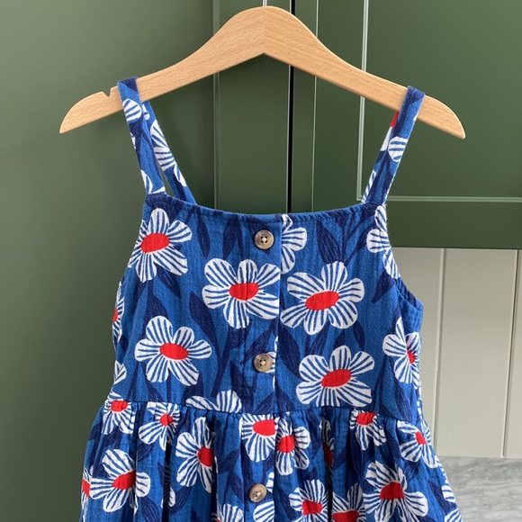 Hanna Andersson 4th of July Dress 8 130cm - Picture 2 of 7